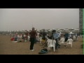 Darkness Falls And Light Returns To Shanghai Beach 