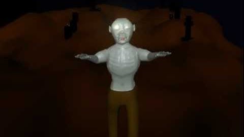 Graveyard flythrough