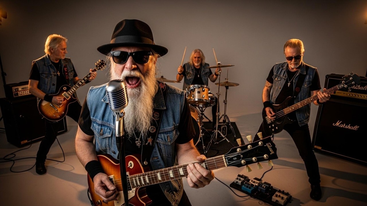 Jimi Hendrix, Led Zeppelin, ZZ Top, SRV, Deep Purple 🎸 Dirty Blues Rock Guitars & Powerful Vocals