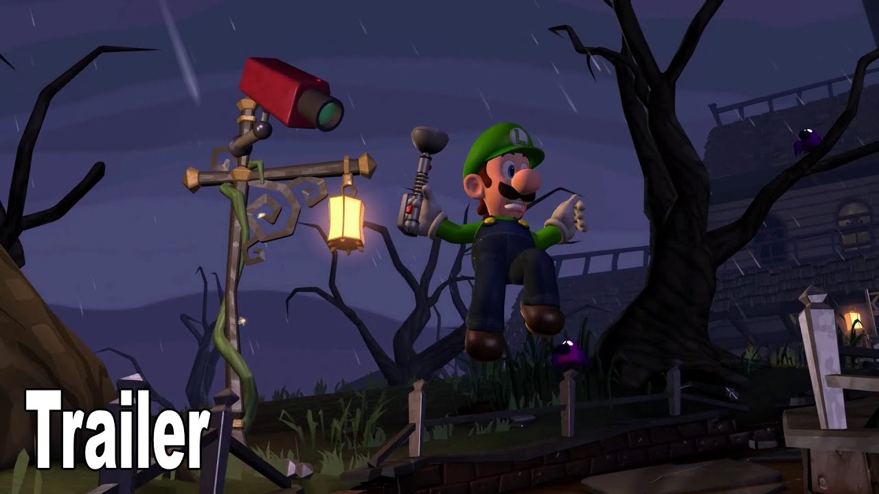 Luigi's Mansion 2 HD Graphics Comparison (Switch vs. 3DS) 