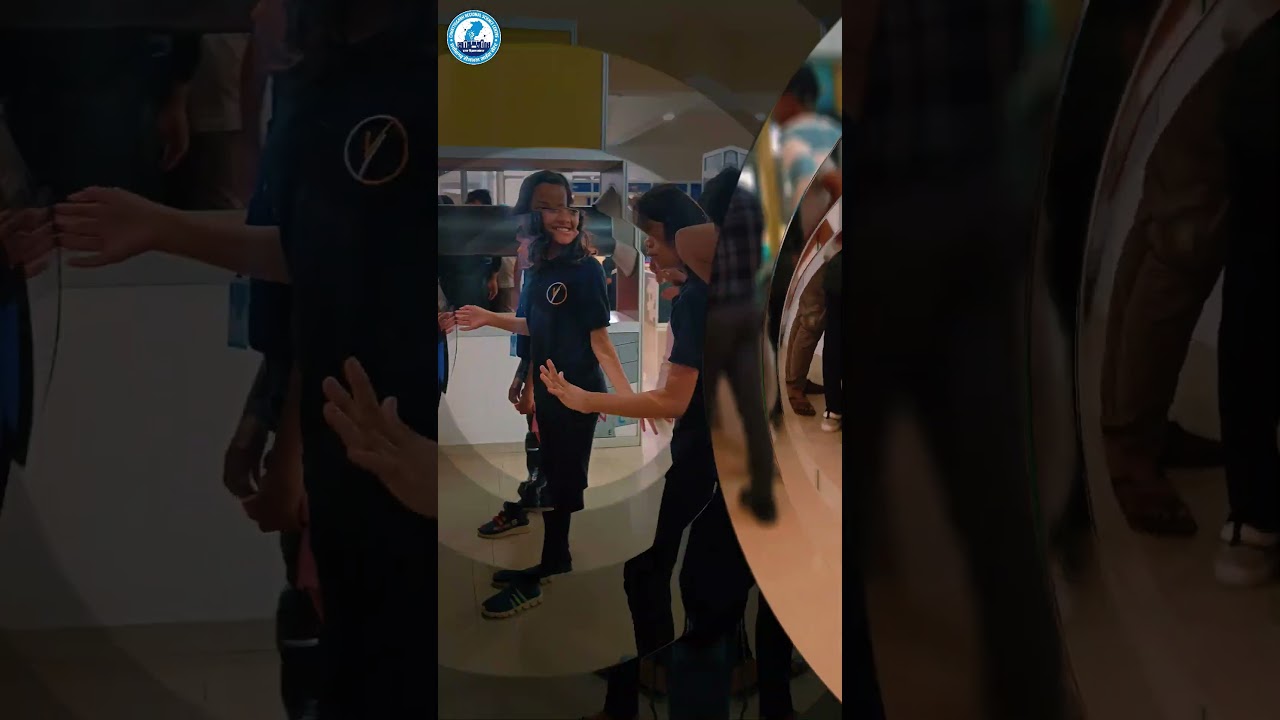 Victory Institute students are on an educational tour to Chhattisgarh Science Center 