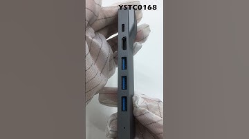 YSTC0168 8 IN 1 docking station multiport usb c hub
