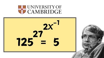 Cambridge University | Entrance Exam Question | Can You Solve? | Mathematics | Premath | Pi Nerds