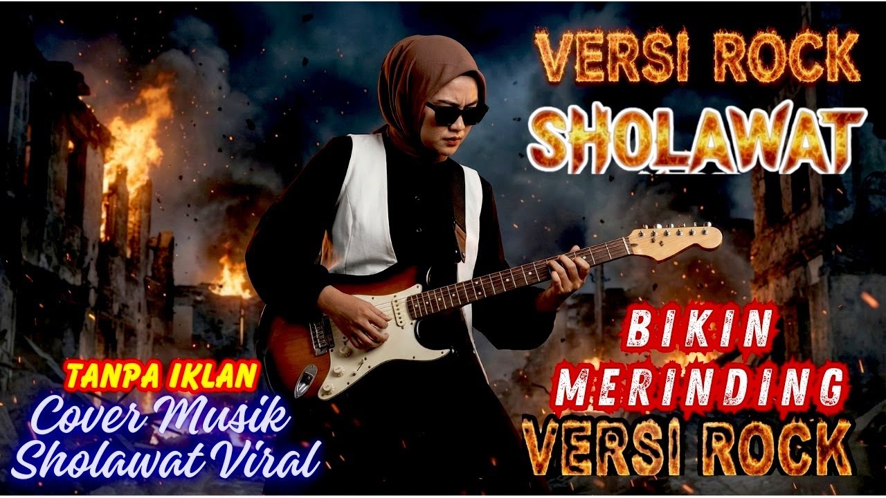 ‼️ COVER SHOLAWAT ROCK TERBAIK 💥BIKIN MERINDING | PAS BANGET BUAT YANG LAGI KERJA