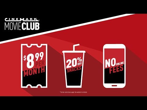 Cinemark Movie Club, the Movie-Lover’s Membership