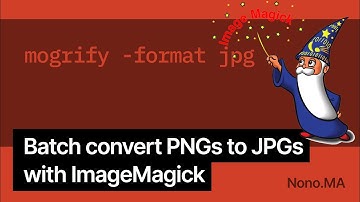 PNG to JPG with ImageMagick