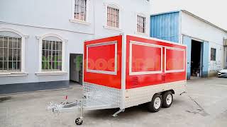 High Quality Food Truck Trailer with Full Kitchen for Sale  Ideal for Street Food and Events