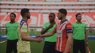 América Vs Chivas Efootball 2024 Liga Mx Modo Liga