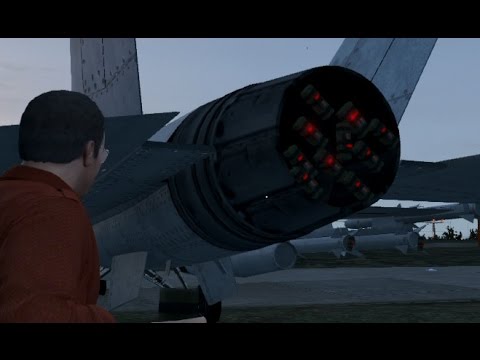 48 Gta5リクエスト編 粘着爆弾を戦闘機のブォーに付けて飛ぶと爆発するのか Youtube