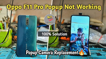 Oppo F11 Pro Front Camera Not Working | Oppo F11 Pro Camera Problem  | MT Tahir