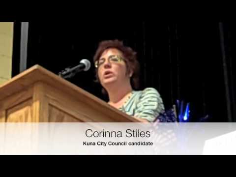 Corinna Stiles, Kuna City Council candidate