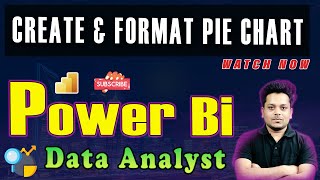 #3 CREATE & FORMAT PIE CHART | POWER BI | DATA ANALYST #dataanalysis #powerbi #businessanalyst