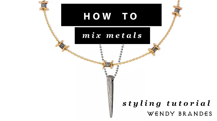 Product Video: How To Layer Mixed Metal Necklaces,...
