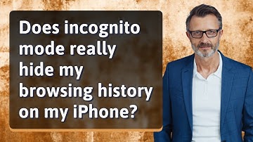 Does incognito mode really hide my browsing history on my iPhone?