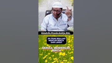 JIN TIDAK BISA LAGI MENCURI BERITA DARI LANGIT #shorts #feedshorts #ustadzfirandaandirja