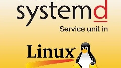 Create Systemd service in Rhel8.0