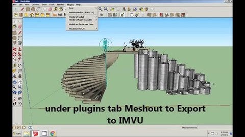 IMVU SKETCHUP TUT