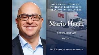 44th Annual William A. Patterson Distinguished Transportation Lecture: Mario Harik