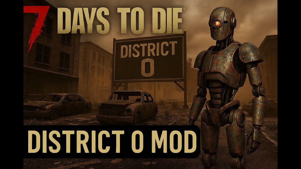 7 Days to Die: District 0 Mod with Australian Map mod!!! Let's go!!!