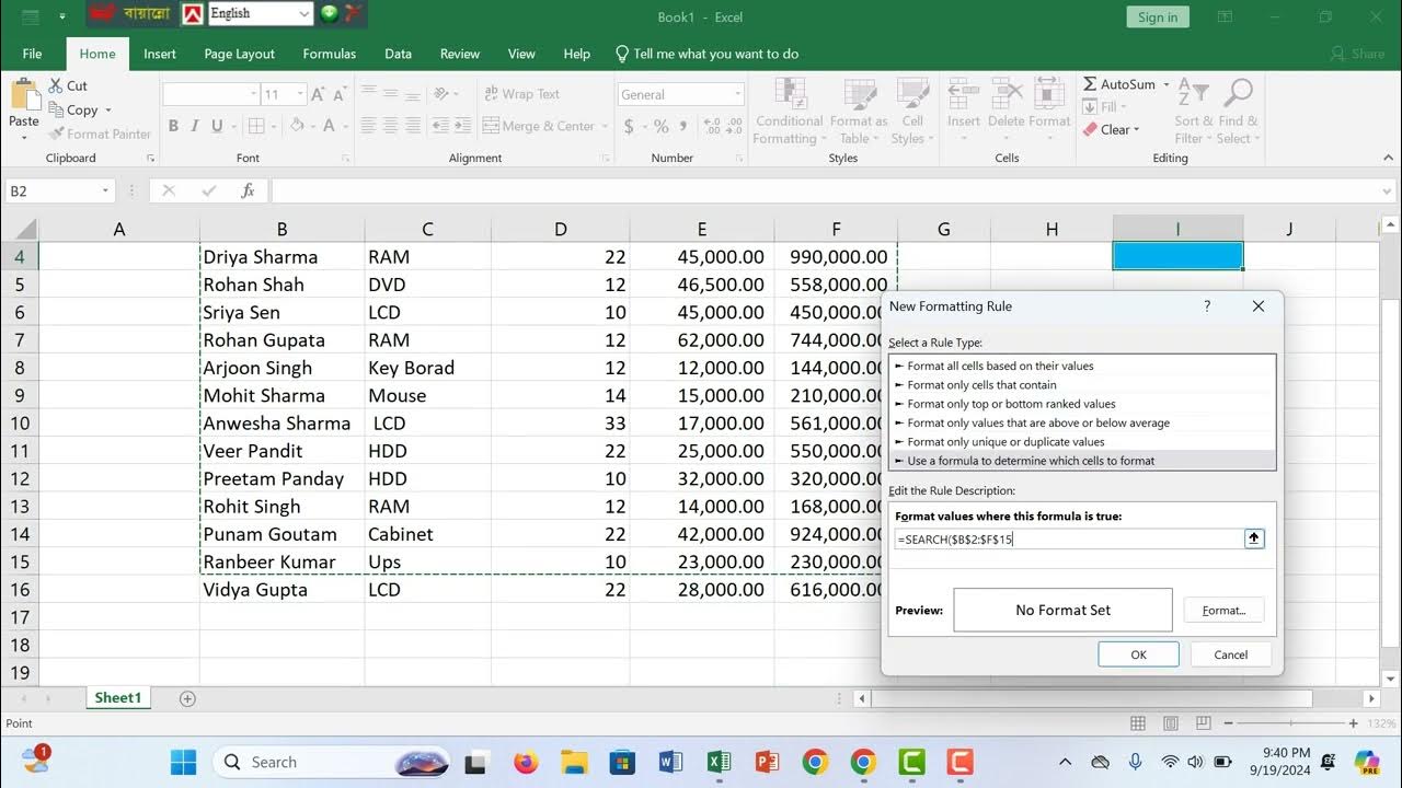 How To Make Conditional Formatting Rules