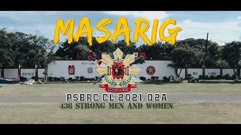 MASARIG GRADUATION 2021-02A - SKILLS DEMONSTRATION AND SILENT DRILL