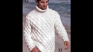Джемперы Мужские, Вязаные Спицами - 2019 / Shirts Men's Knitting / Shirts Männer-Stricken Джемперы Мужские, Вязаные Спицами - 2019 / Shirts Men's Knitting / Shirts Männer-Stricken