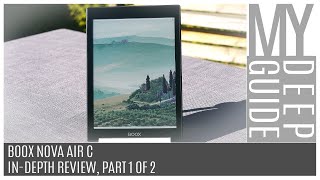 Boox Nova Air C: InDepth Review Of The 7.8' EInk Color Tablet, Part 1 Of 2