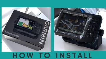 Garmin Fish Finder Install (Strike VIVID 5CV)
