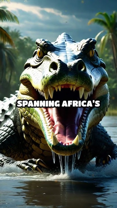 African Lion vs. Nile Crocodile: Epic Showdown - YouTube