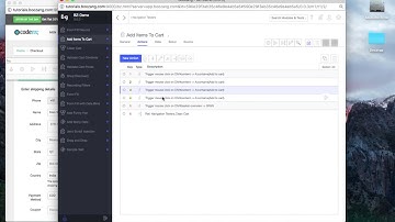 Delete action using the Boozang tool