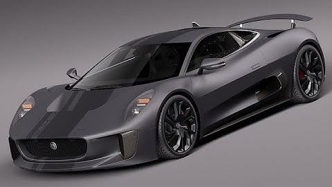 3D Model Jaguar CX75 2014 3D Model at 3DExport.com