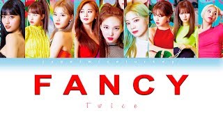Twice - Fancy Türkçe Altyazılı Color Coded