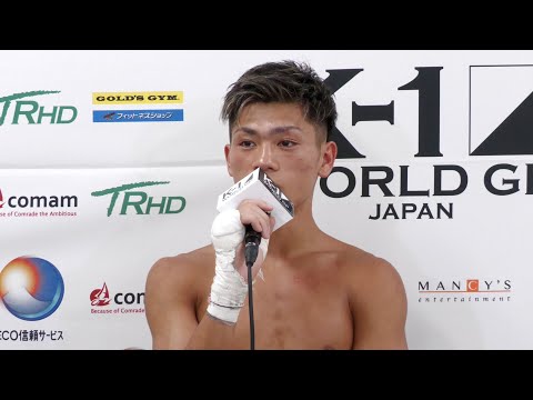 【試合後インタビュー】斗麗 22.8.11 福岡国際センター「ECO信頼サービス株式会社 PRESENTS K-1 WORLD GP 2022 JAPAN」