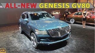 Is the ALL-NEW 2021 Genesis GV80 the BEST New Luxury SUV? | First Look CAS