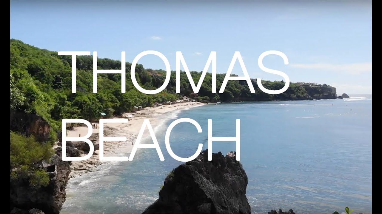 Thomas Beach  Bali  by Drone  YouTube