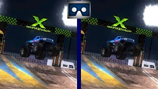 Monster Truck D 3D VR video 1 3D SBS VR Box google cardboard