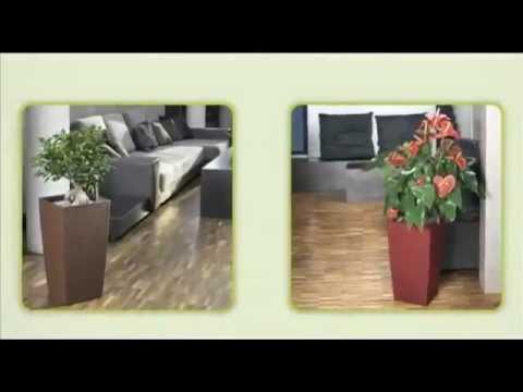 Кашпо Lechuza Cubico Color