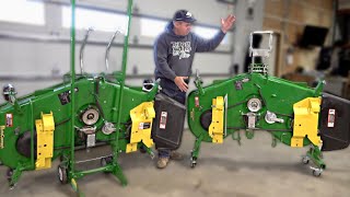 stop tripping over your mower deck!  new storage tools for compact tractors!