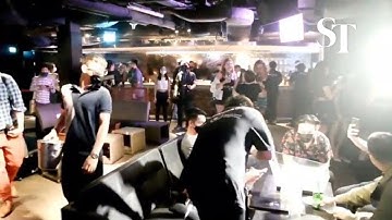 Clubbers inside Zouk on opening night