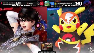 Garden Grind: One Last Time - WSF - Junya (Bayonetta) VS FresnoNightCrawlerFan (Pikachu) - SSBU