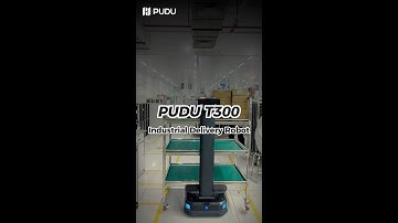 Efficient Industrial Delivery: Witness PUDU T300 in Action!