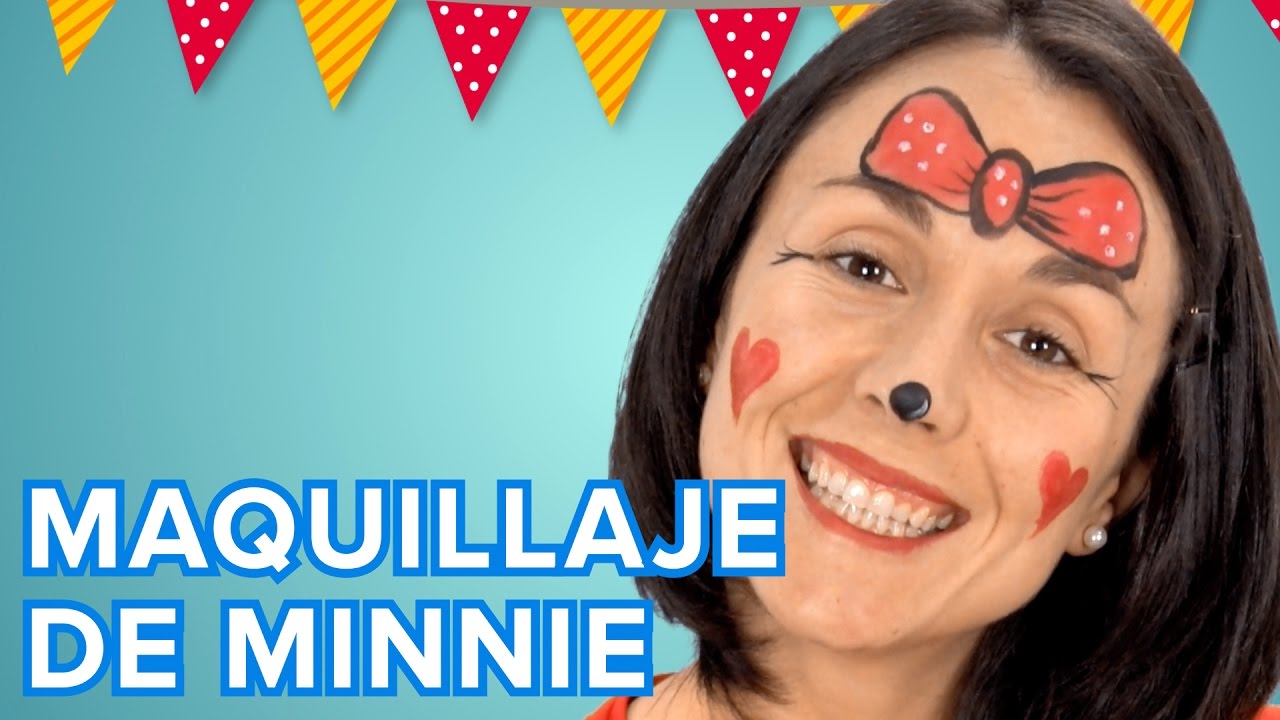Maquillaje de Minnie Mouse de Disney para niñas - YouTube