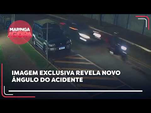 Exclusive footage reveals new angle of the accident - Maringá Agora (08/25/2026)