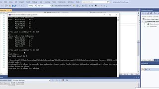 Milkshake Buying App in C# | C# Console App Milkshake Project screenshot 3