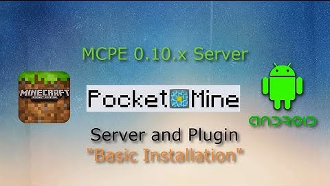 Basic Installation of Pocketmine Server and Plugin | ANDROID | MCPE 0.10.x Server