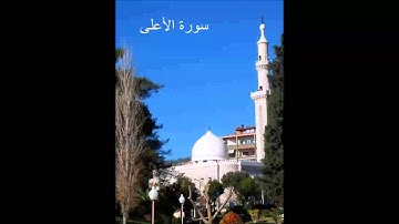 سورة الأعلى - الشيخ ماهر شخاشيرو