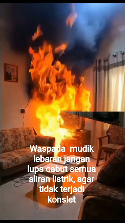 konslet aliran listrik