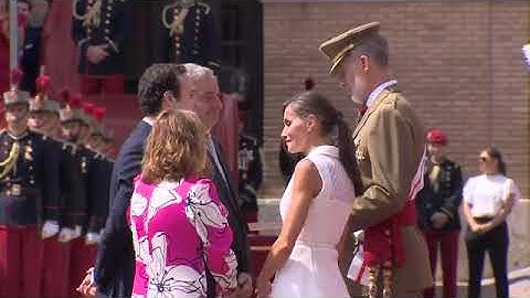 SAR la Princesa Leonor visita la Academia Militar de Zaragoza