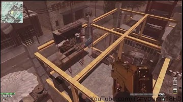 Modern Warfare 3 Ontop Of Hardhat Glitch Solo Strafe Jumping Around Map!