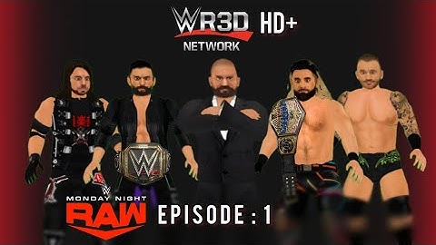 #Wr3d RAW Episode 1: A New Beginning | Wr3D Universe Mode